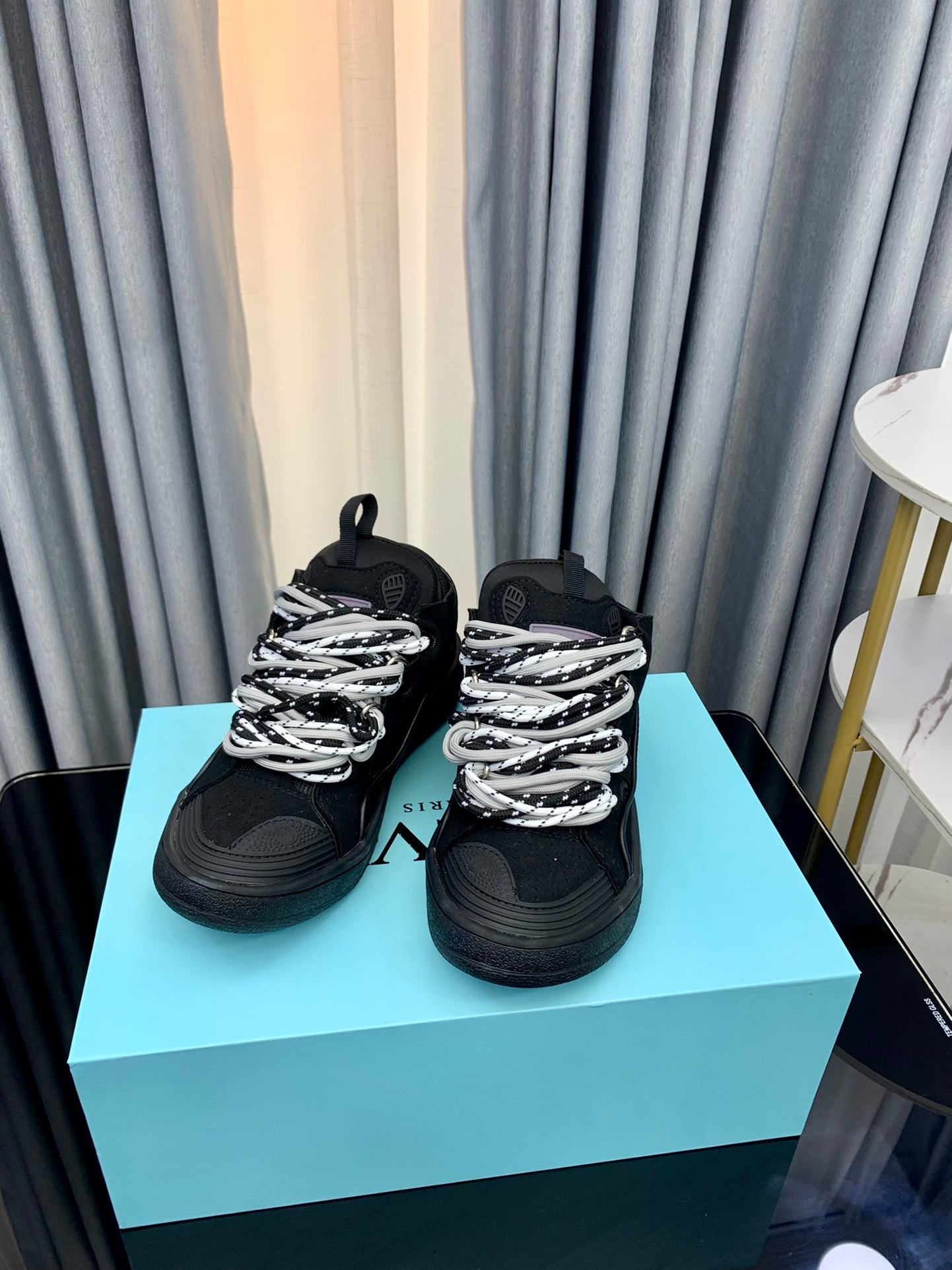 LANVIN Couple Sneakers Premium Casual and Athletic Shoes Sizes 35–45 Ready Stock - Image 5