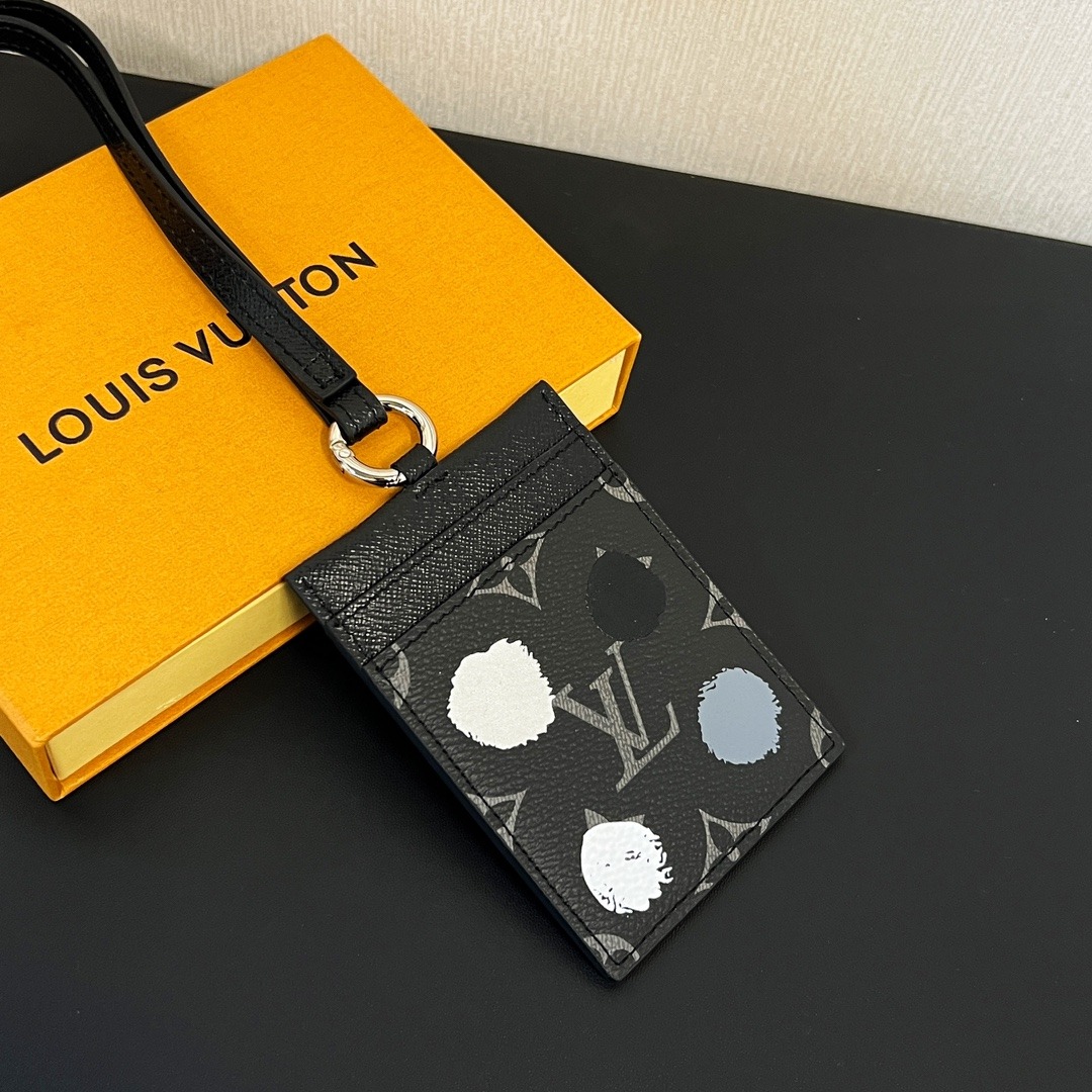 Louis Vuitton LV On Sirap Neckband Card Holder ID Badge Wallet - Image 3