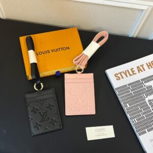 Louis Vuitton LV Neckband Badge Card Holder New Arrival