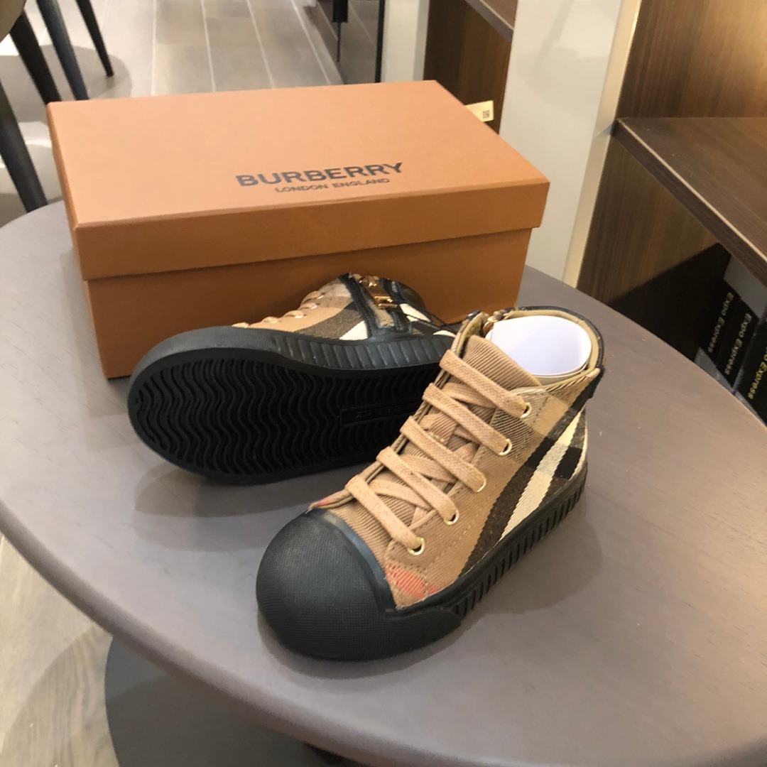Burberry Kids Slip On Shoes for Boys and Girls Premium Designer Everyday Comfort - Image 4