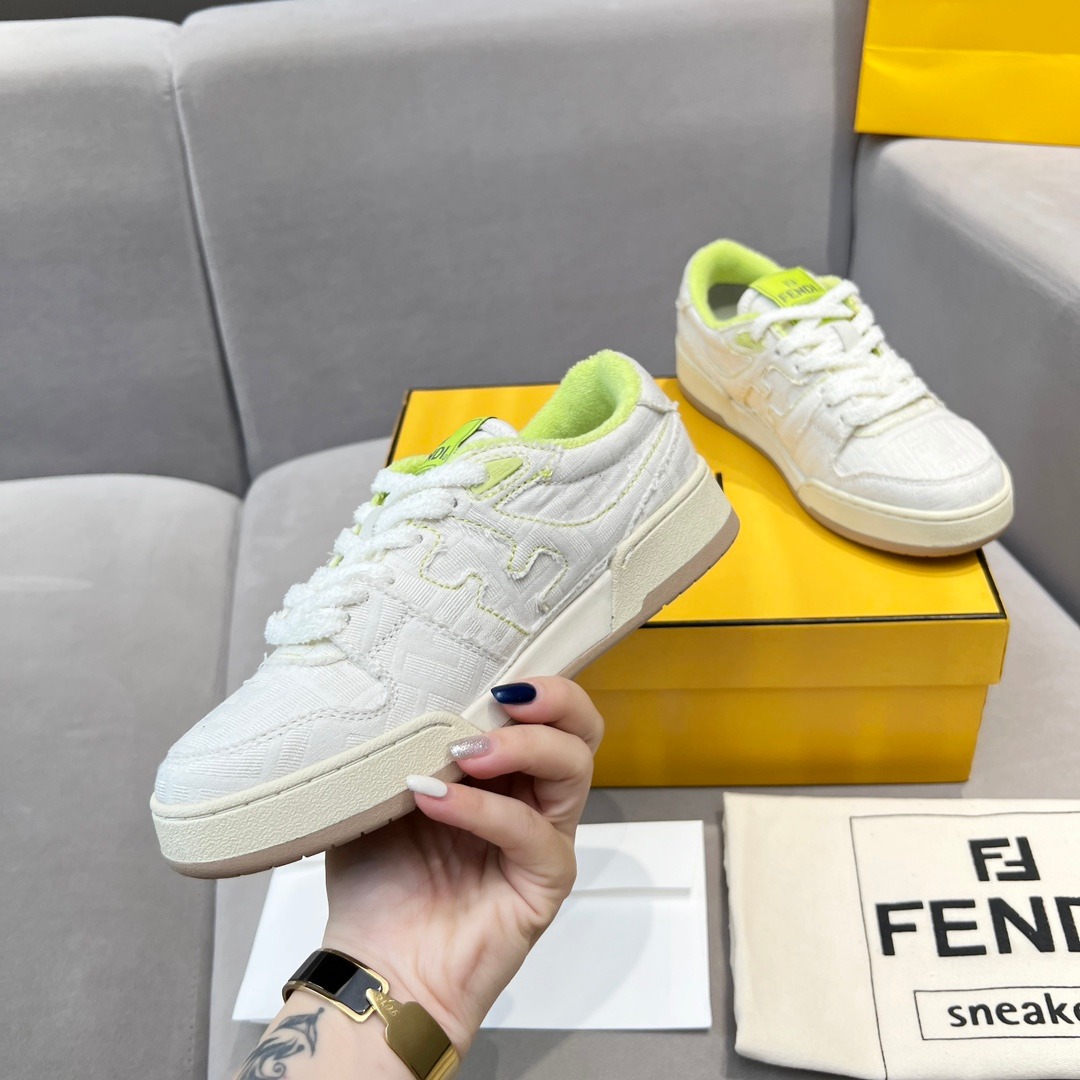 Fendi 2025 New Year Couple Sneakers Premium Casual Board Shoes - Image 2