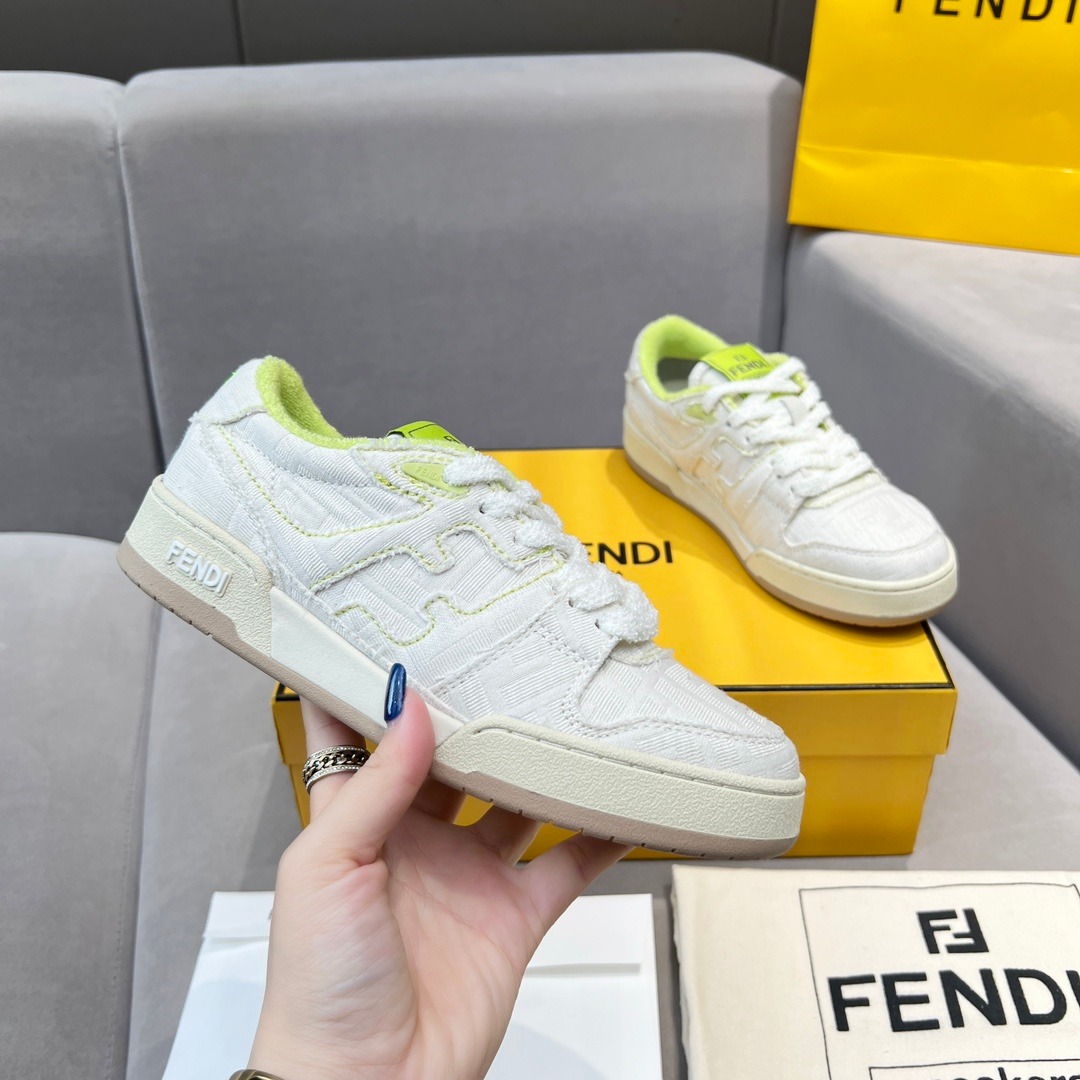 Fendi 2025 New Year Couple Sneakers Premium Casual Board Shoes - Image 3