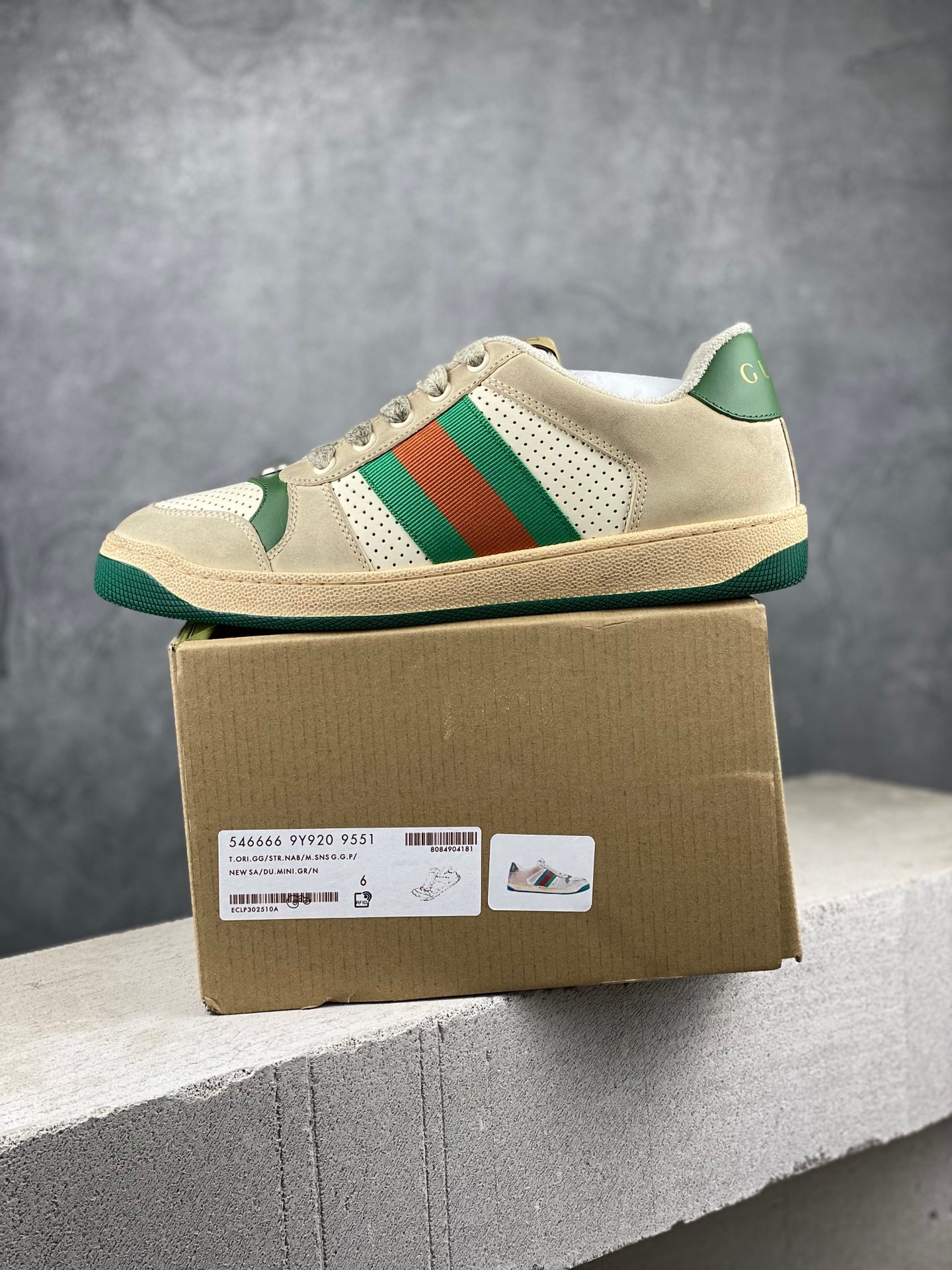 Dirty Style Distressed Sneakers New Version Premium Vintage Streetwear Shoes - Image 2
