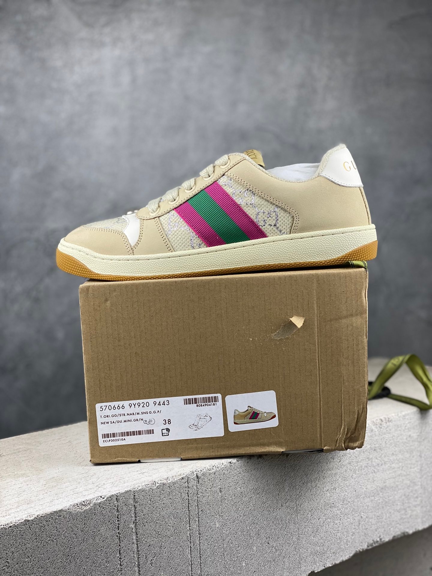 Dirty Style Distressed Sneakers New Version Premium Vintage Streetwear Shoes - Image 4