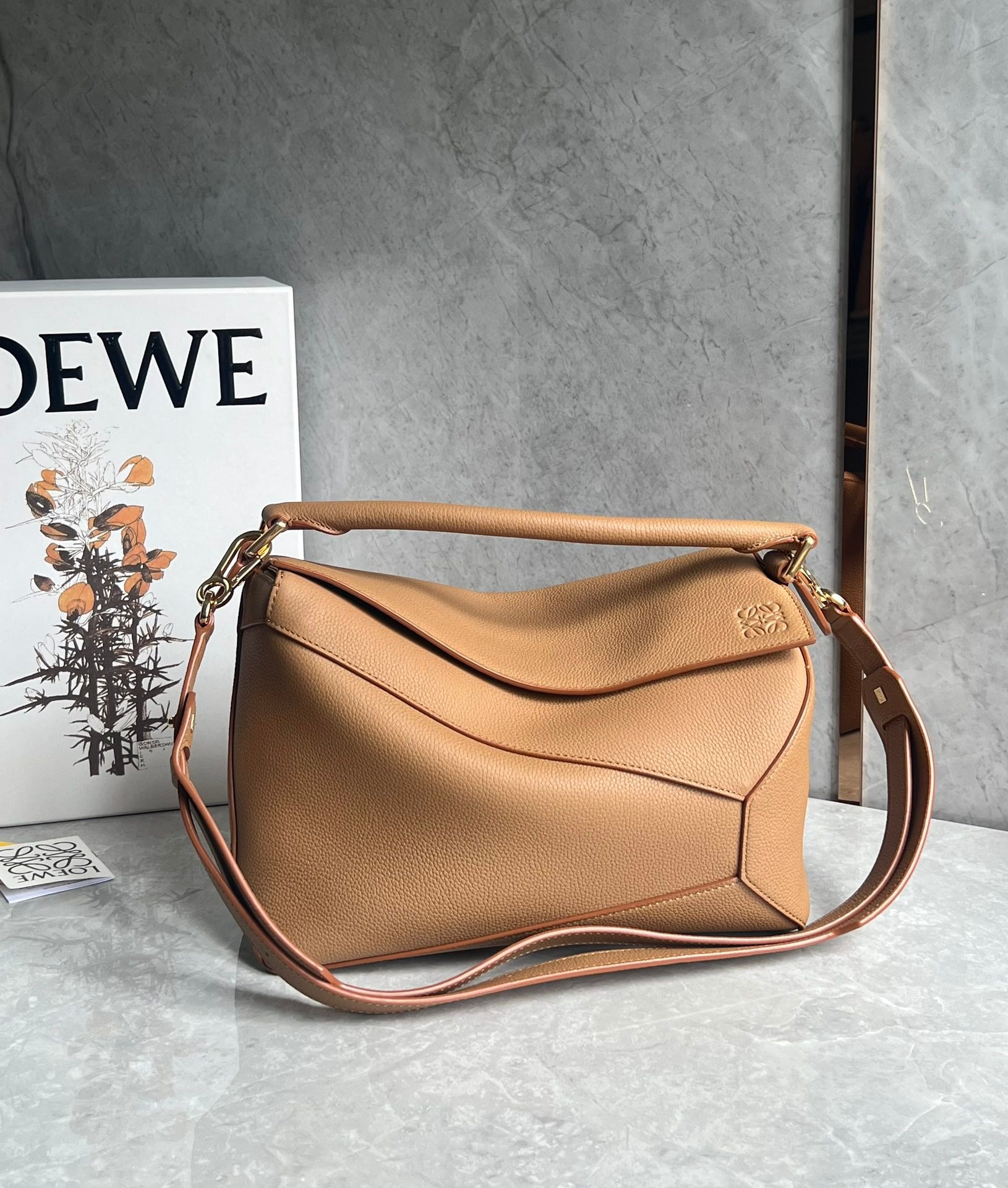 Puzzle Style Bag Modern Structured Design - Image 4