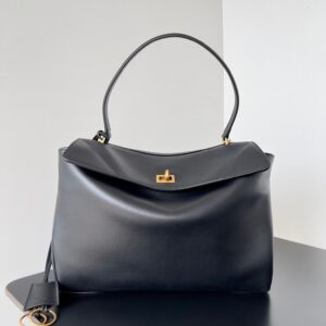 Black Rodeo Drive Shoulder Bag Soft Leather Chic Design