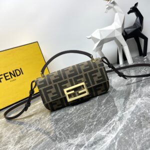 Monogram Mini Baguette Phone Bag Compact Stylish Design