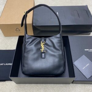 Black Gold Hobo Bag Lambskin Summer Collection