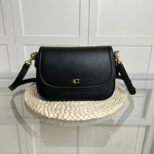 Coach Legacy Shoulder Bag Genuine Cowhide Leather