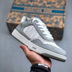 Dior Inspired B27 Sneakers Premium Calfskin Oblique Low Top Luxury Casual Shoes