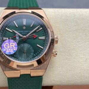 Vacheron Constantin Inspired Overseas Multifunction Watch 41 mm Dual Time Automatic Luxury Sports