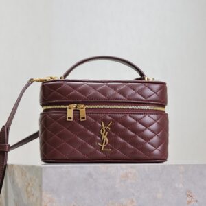 Maroon GABY Mini Box Bag Spring Summer Trend