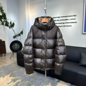 Burberry Letter Badge Down Jacket Premium Winter Edition