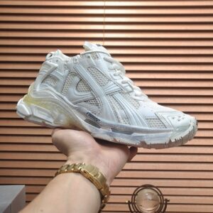 Balenciaga Runner 7.5 Sneakers Latest Colorway Distressed Retro Luxury Trainers