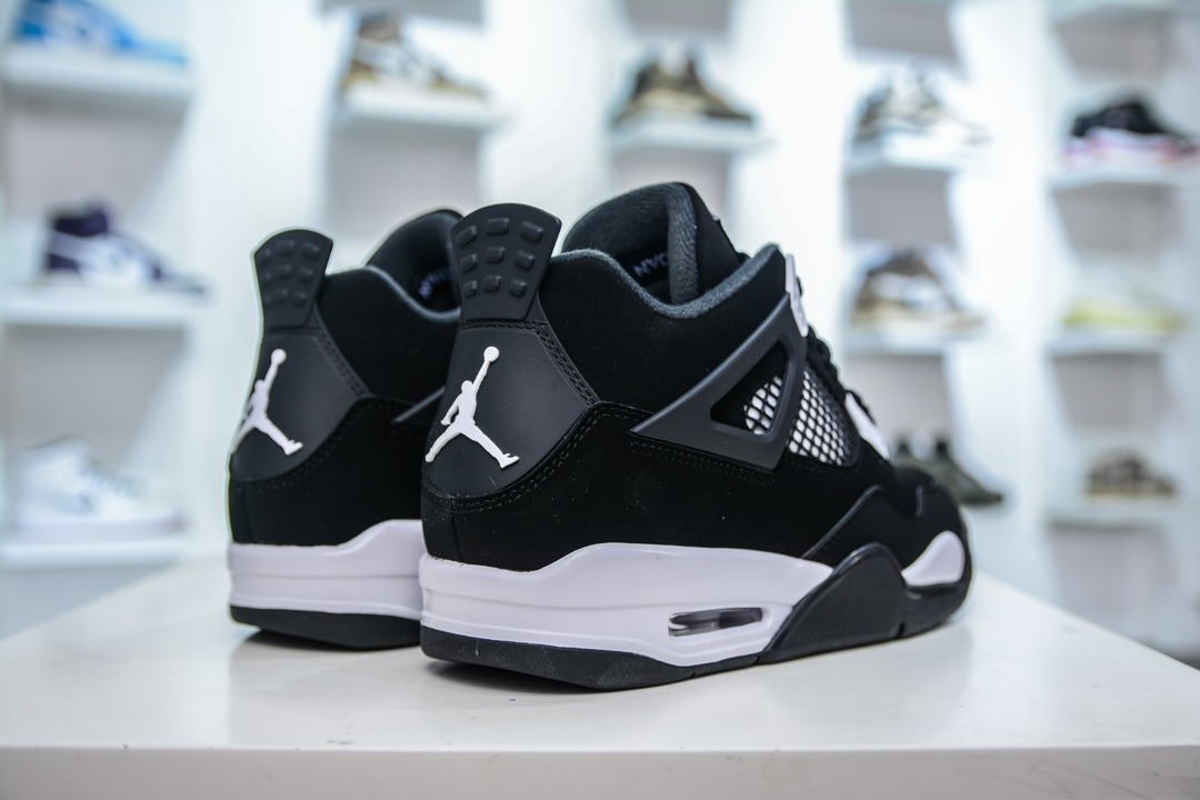 Air Jordan 4 Retro White Black PB Pure Original Export Special Edition - Image 4