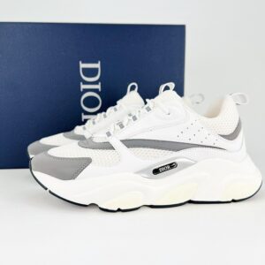 Dior Inspired B22 Trainer Sneakers Premium Leather Mesh Chunky Sole Luxury Runner
