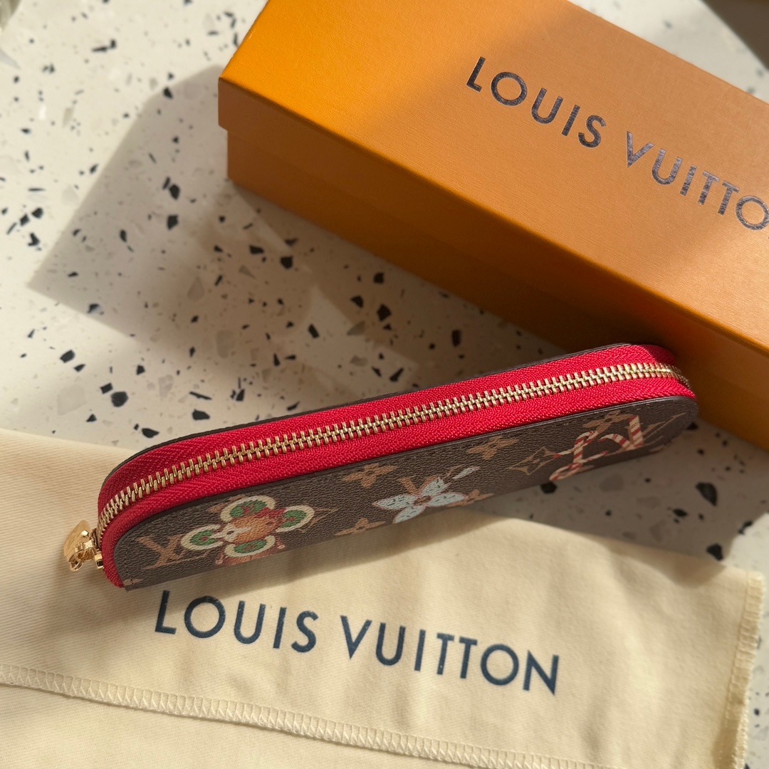 Louis Vuitton Charlotte Pencil Case Monogram Canvas Pouch 10 Colors - Image 3