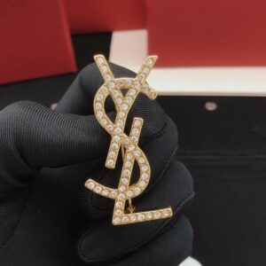 YSL Diamond Brooch YXZ0045 Elegant Luxury Statement Piece