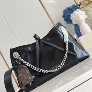 Louis Vuitton M12888 CarryAll BB Black Handbag Structured Silhouette Edition