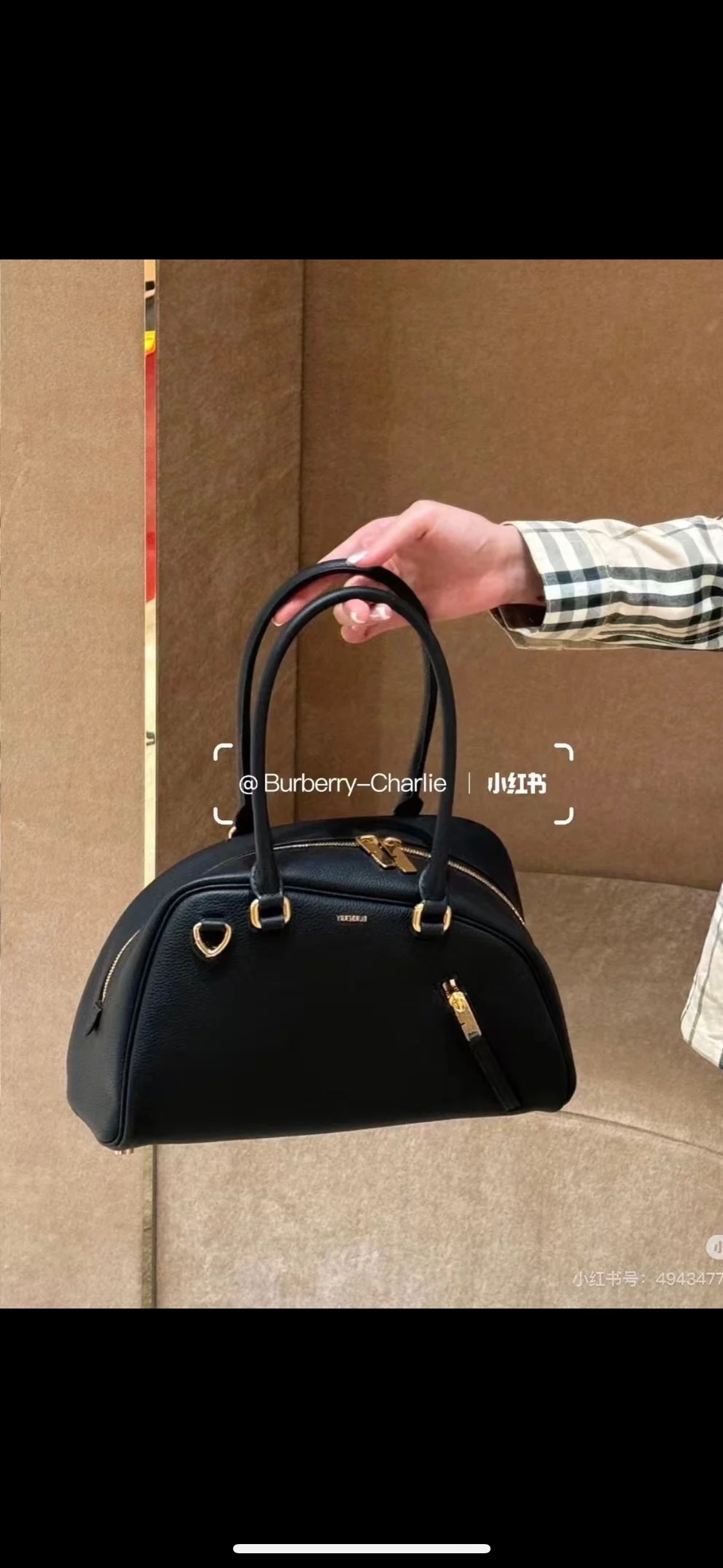 Modern Bowling Handbag Creative Utility Edition