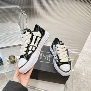 MMY x AMIRI Skeleton Sneakers Black & White Edition