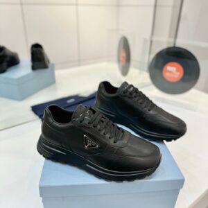 Prada Signature Sneakers Elegant Design with Iconic Craftsmanship