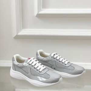 Prada Inspired Casual Sneakers Timeless Versatile Style