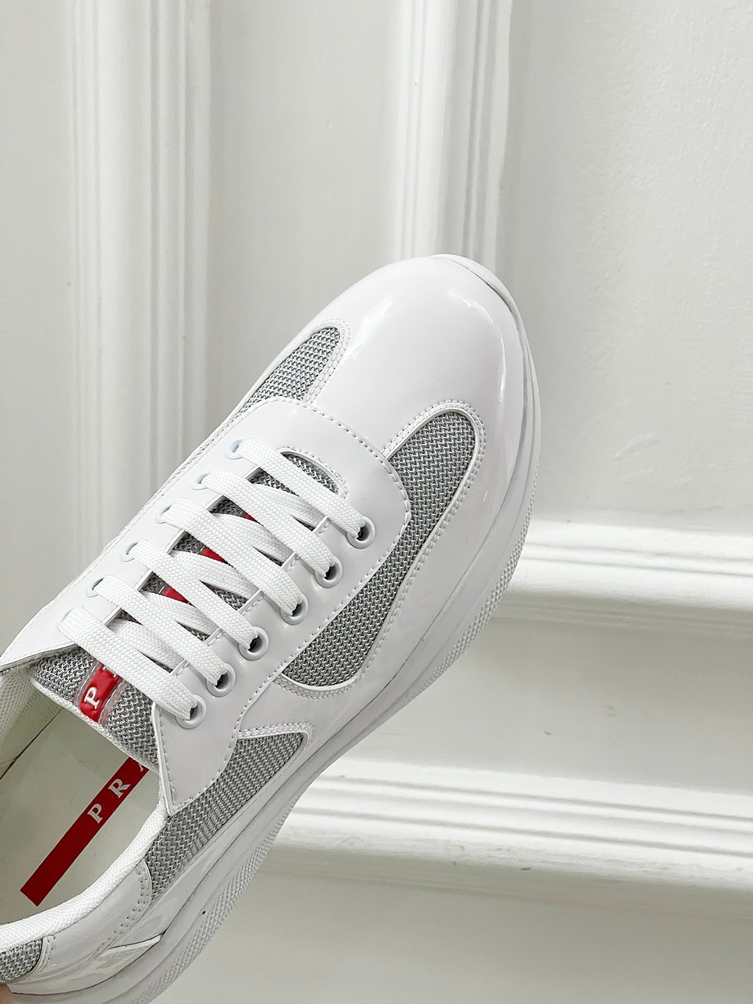 Prada Inspired Casual Sneakers Everyday Versatile Style - Image 2