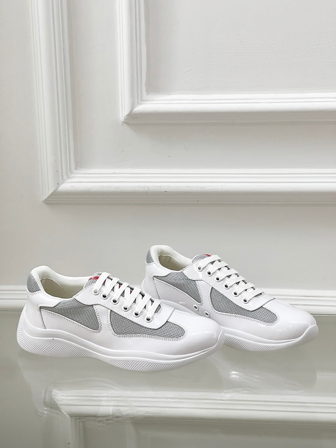 Prada Inspired Casual Sneakers Everyday Versatile Style - Image 3