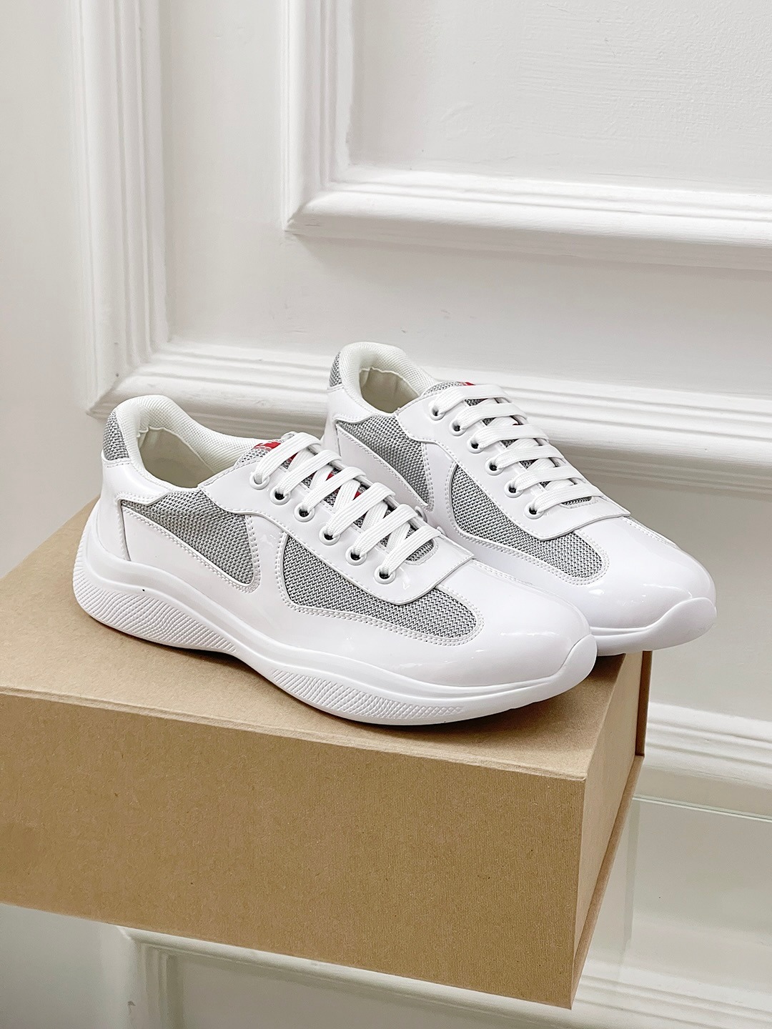 Prada Inspired Casual Sneakers Everyday Versatile Style