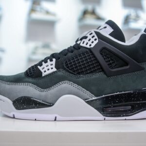 Air Jordan 4 Retro “Fear” Black White 2024 OG Authentic Edition