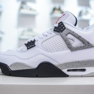 Air Jordan 4 Retro OG “White Cement” AJ4 Premium Authentic Edition