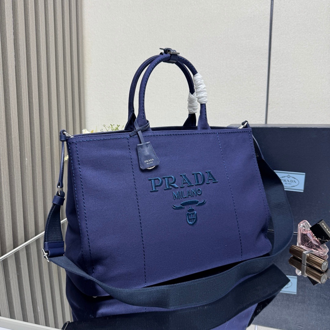 Mens Canvas Tote Bag 2VG131 Spacious Versatile Design - Image 2