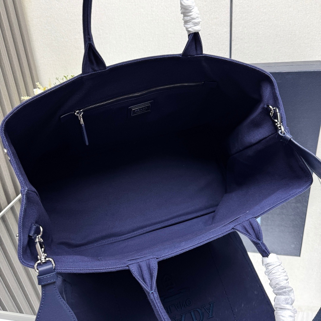 Mens Canvas Tote Bag 2VG131 Spacious Versatile Design - Image 3