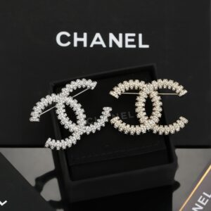 Chanel Classic Iconic Brooch Timeless Elegant CC Pin