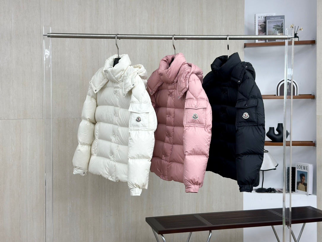 Moncer Monocchio Anovcrtan Matte Maya Short Down Jacket Premium Edition - Image 3