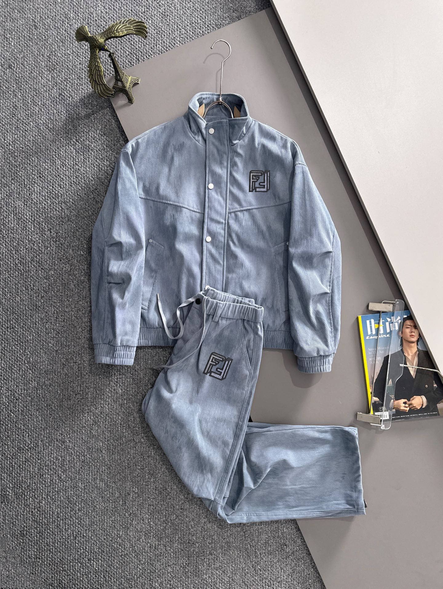 Fendi 2025 Autumn Winter Casual Heavy Duty Suit Premium Custom Set - Image 3