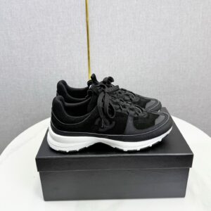 Chanel Panda Sneakers Premium Black and White Casual Luxury Trainers
