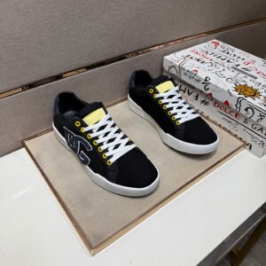 DG Couple Casual Sneakers Multi-Material Upper Sizes 35–44