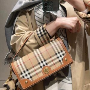 Retro Plaid Mini Handbag Classic Style Edition