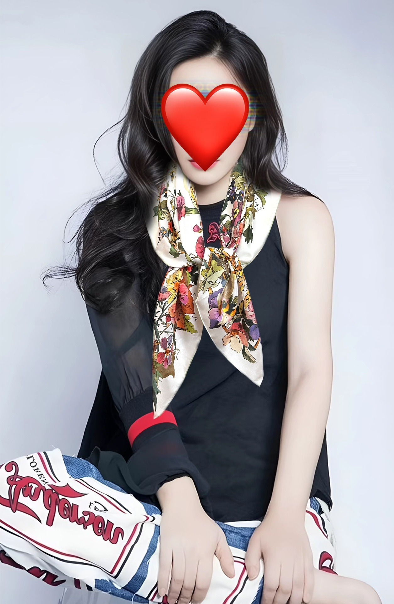 Luxury Sunflower Print Silk Scarf Elegant Square Shawl 90x90cm 3 Colors