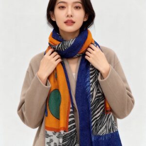Hermès Shimmering Scarf Radiant Glow Luxury Shawl
