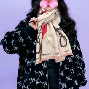 Premium Double-Sided Cashmere Scarf Elegant Soft Shawl 65x185cm 3 Colors
