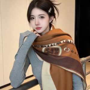 Premium Luxury Scarf Elegant Soft Shawl Modern Statement Piece