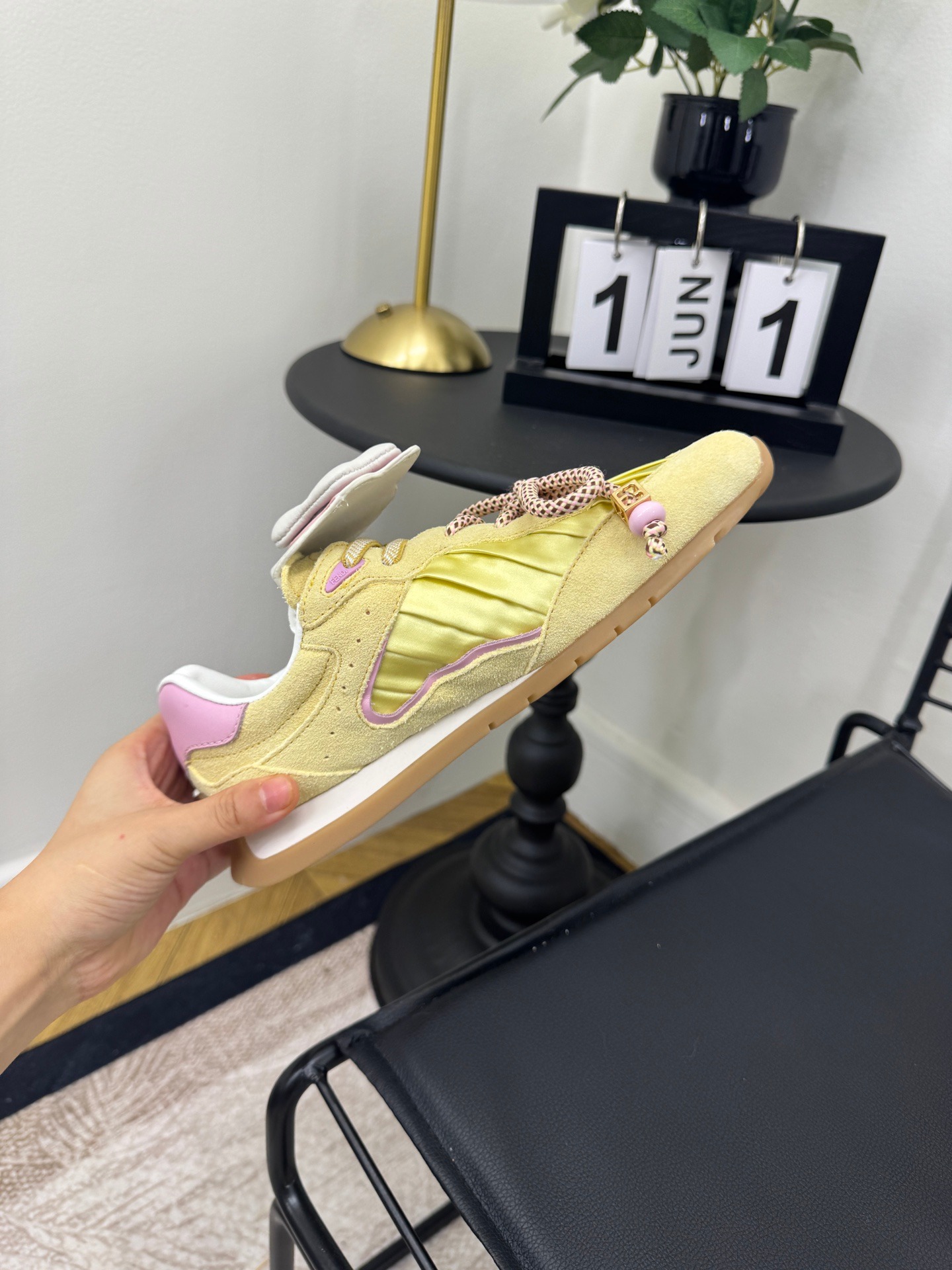 Fendi Delfina Runway Sneakers Premium Casual Fashion Show Trainers - Image 5