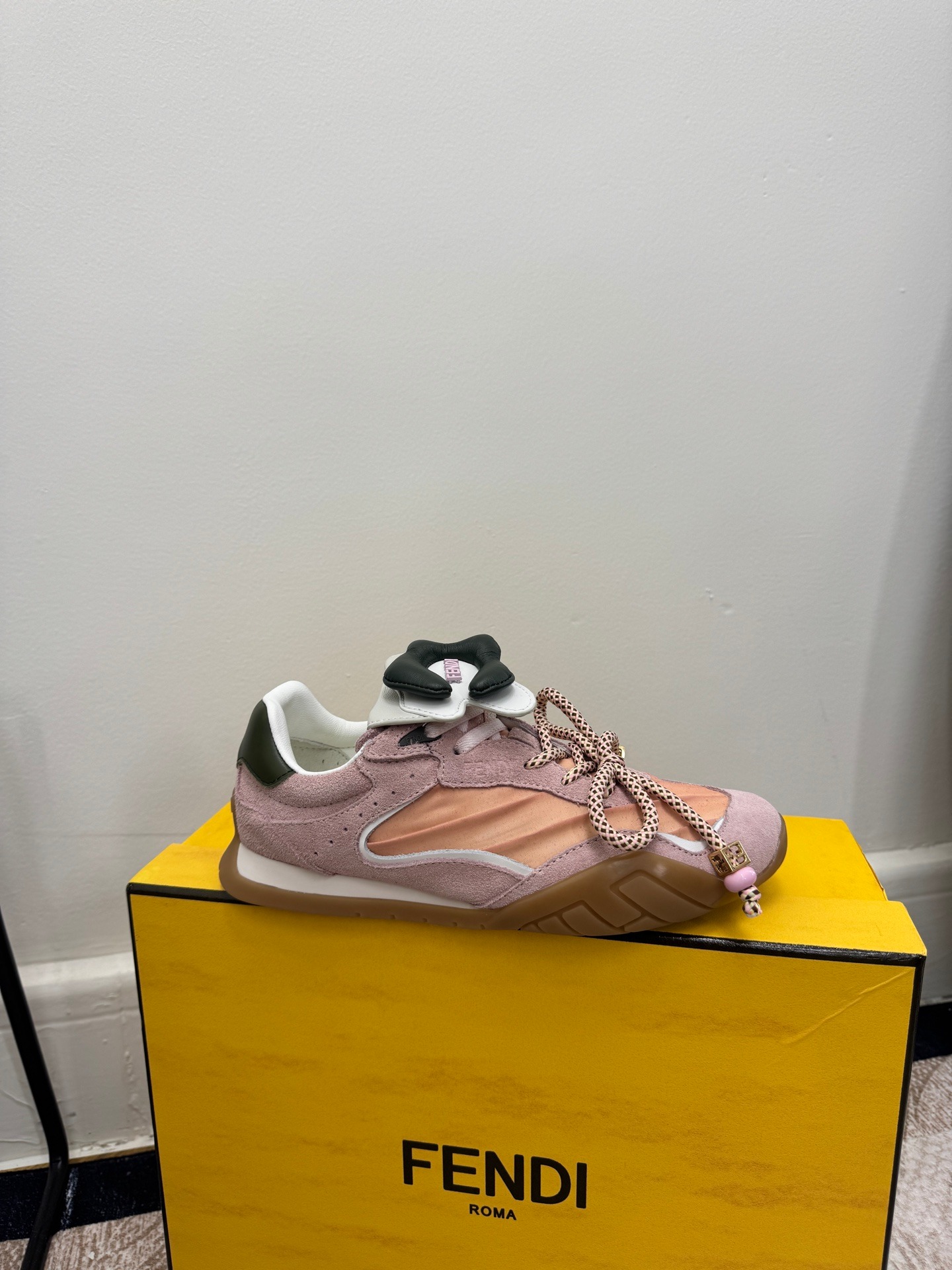 Fendi Delfina Designer Sneakers Premium FF Style Casual Luxury Shoes