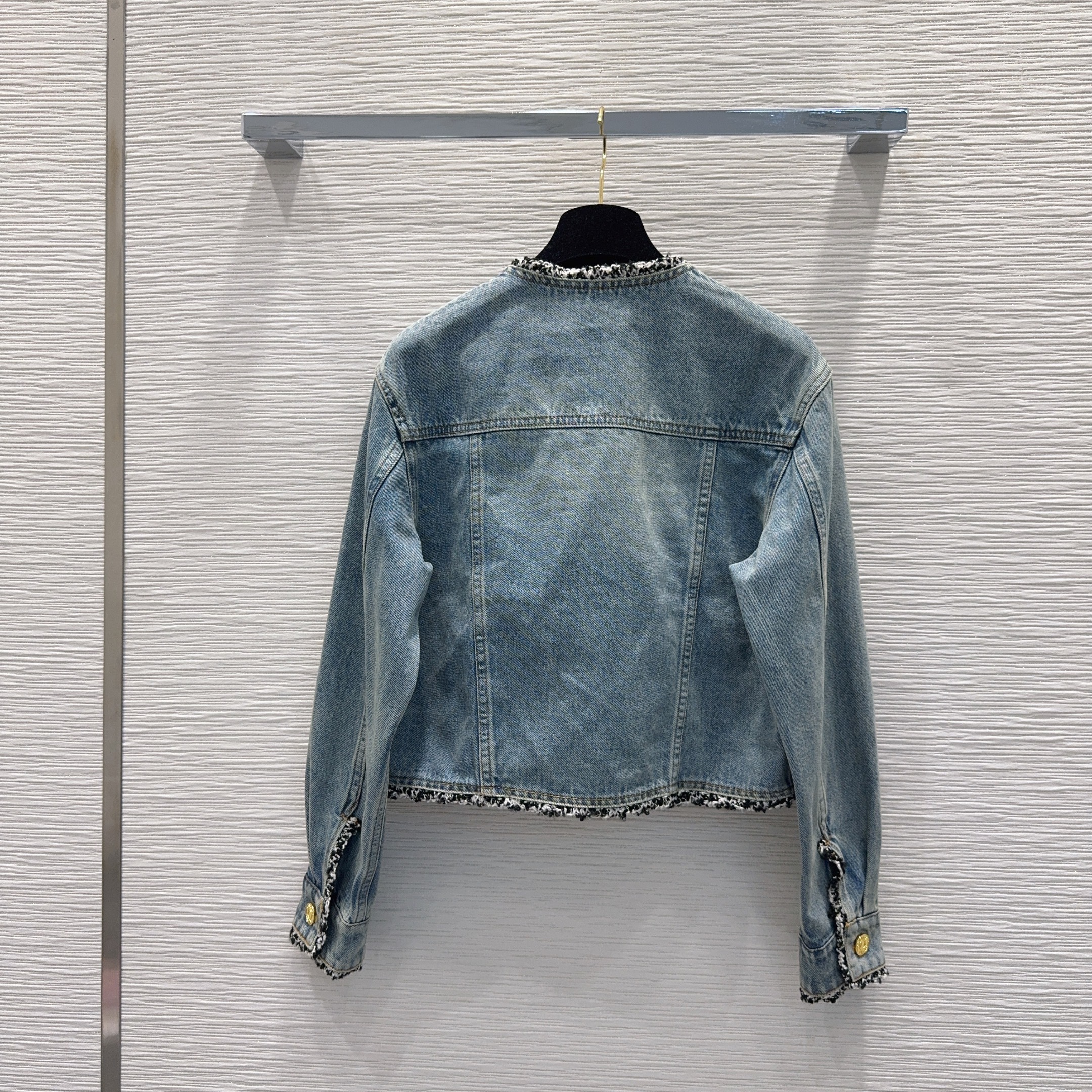 2026SS New High Quality Denim Jacket and Skirt Set Unique Color Trendy Streetwear Fit - Image 4