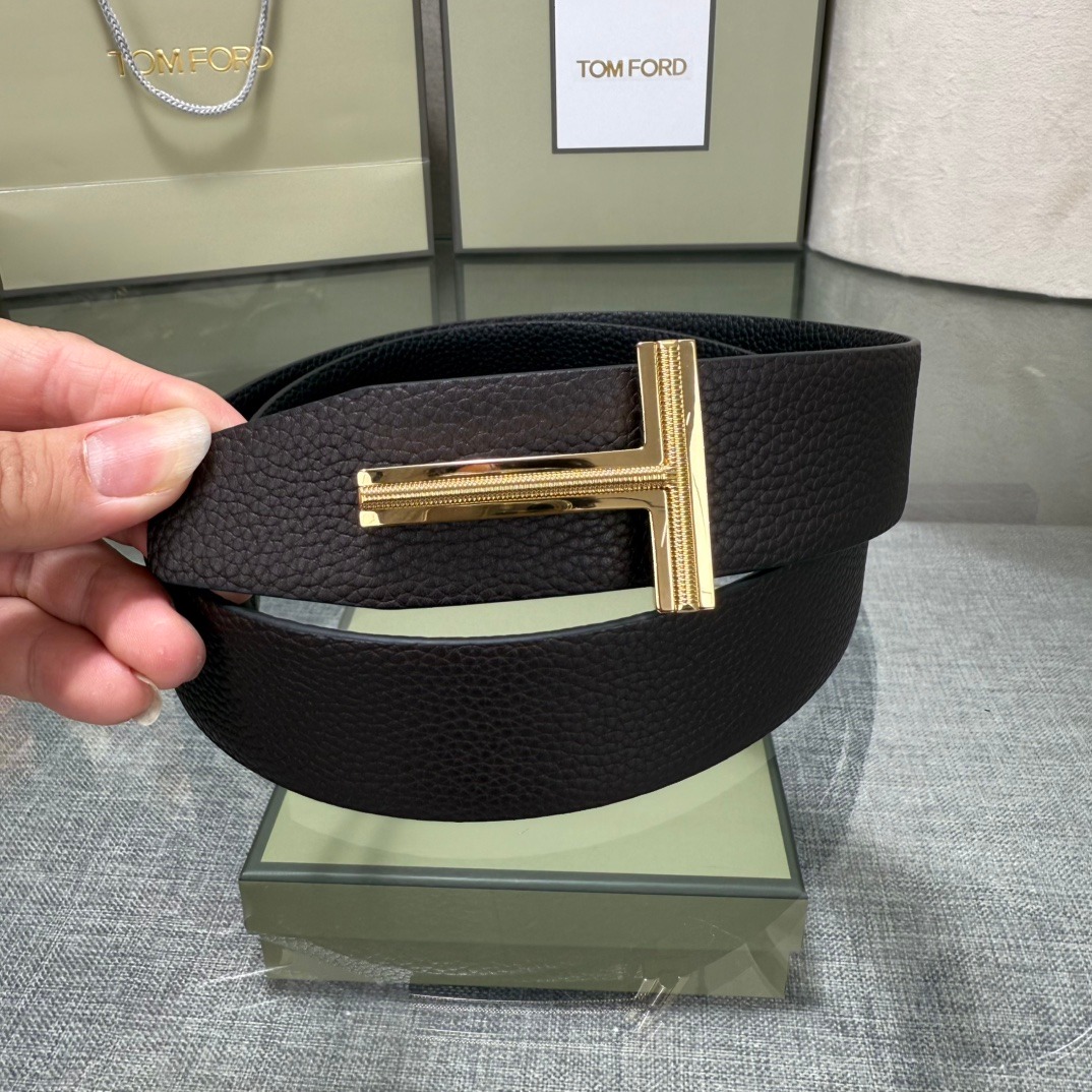 Tom Ford Double-Sided Top-Grain Cowhide Leather Bag – Latest Collection