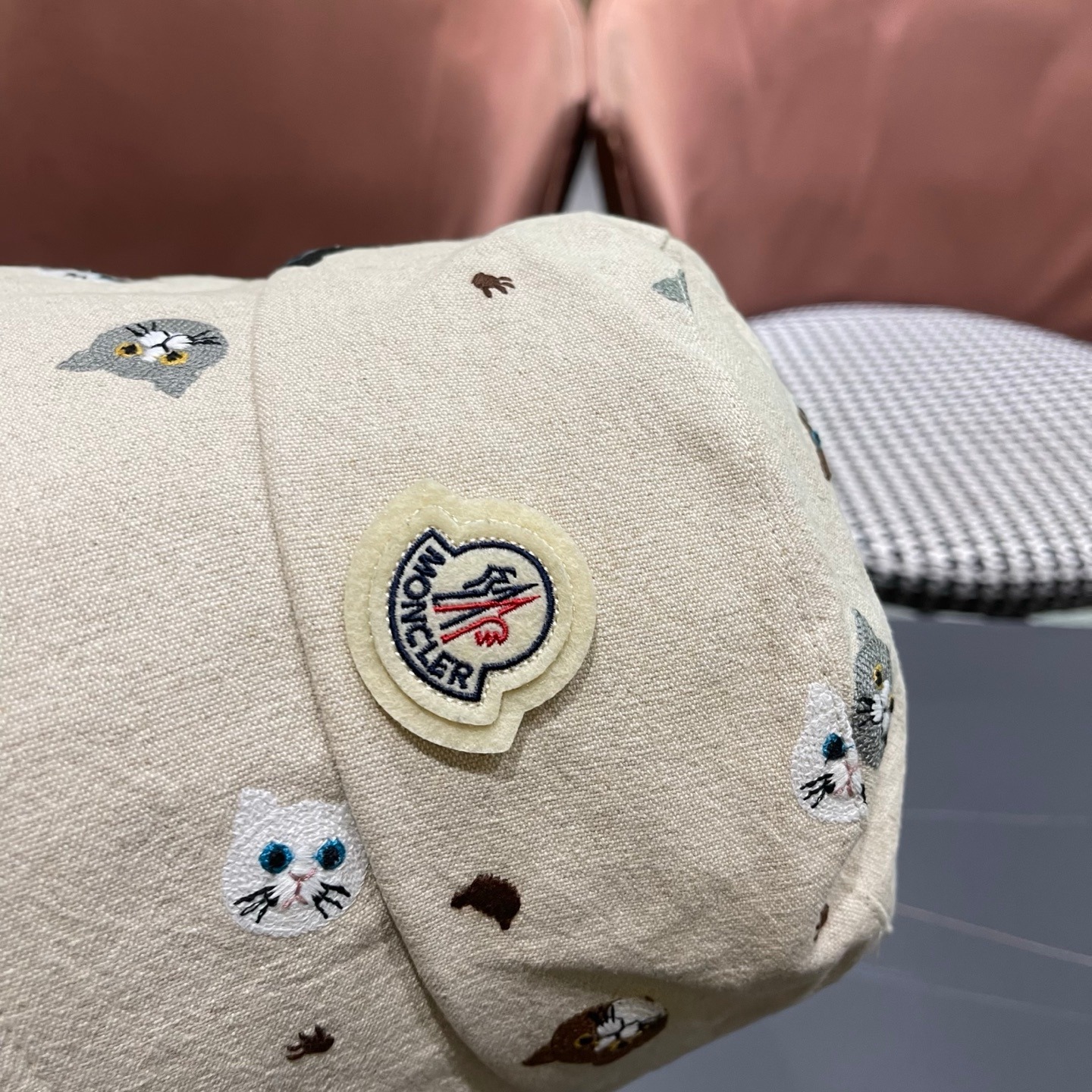 Cute Japanese-Style Embroidered Cat Fisherman Hat for Women – Summer Casual Versatile Sunshade Bucket Hat - Image 4