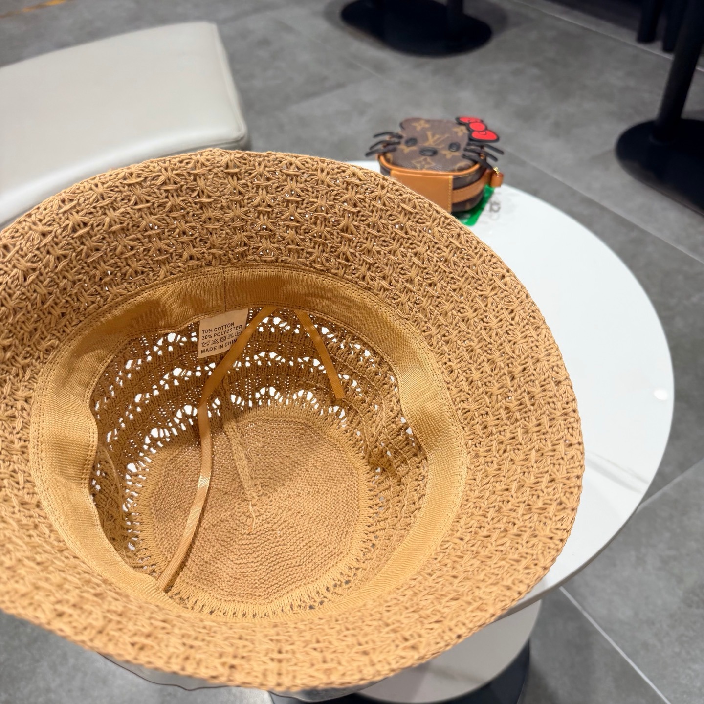 Luxury Solid Color Hollow-Out Fisherman Hat for Women – 2026 Spring/Summer Travel Sun Protection Face-Shaping Bucket Hat - Image 6